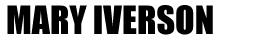 Mary Iverson