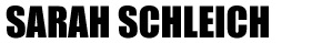 Sarah Schleich