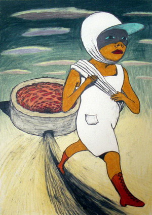 Anke Feuchtenberger Frau A. FB69 Galerie Münster