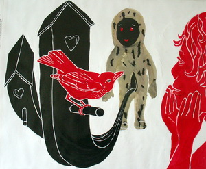 Anke Feuchtenberger Wunderbaum FB69 Galerie Münster