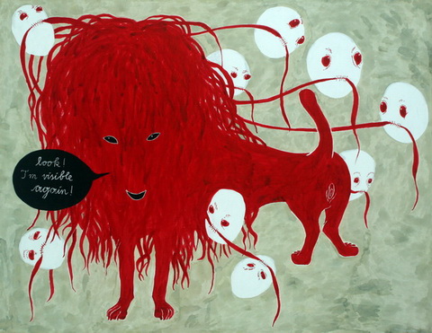 Anke Feuchtenberger Das rote Kleid FB69 Galerie Münster