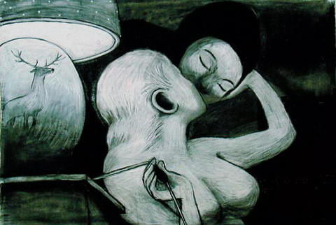 Anke Feuchtenberger Feind hört mit FB69 Galerie Münster