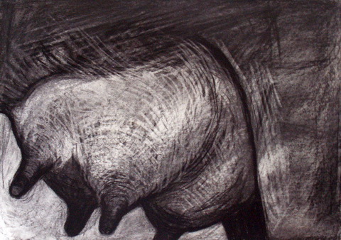 Anke Feuchtenberger Kühe FB69 Galerie Münster