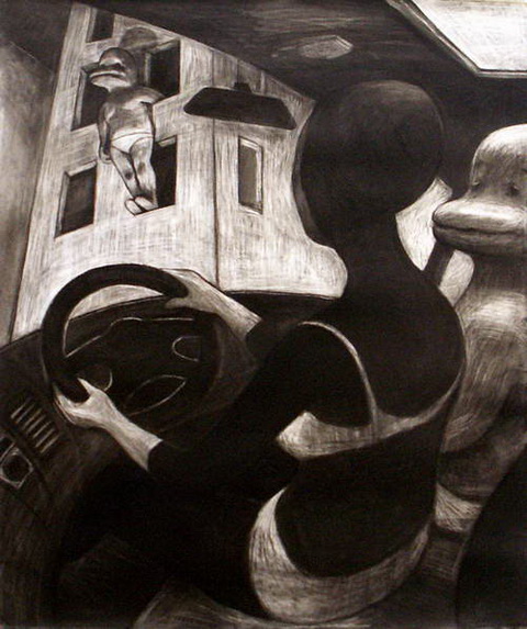 Anke Feuchtenberger Sprung zurück FB69 Galerie Münster