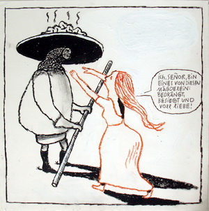 Anke Feuchtenberger Don Quixote FB69 Galerie Münster