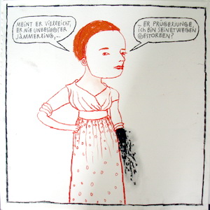 Anke Feuchtenberger Don Quixote FB69 Galerie Münster