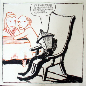 Anke Feuchtenberger Don Quixote FB69 Galerie Münster